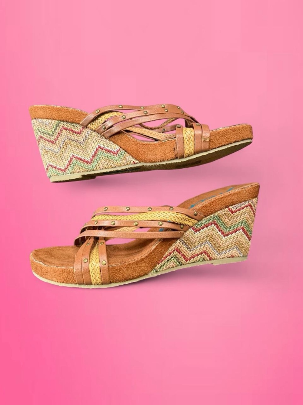 vintage y2k skechers wedge sandals - Picture 2 of 7